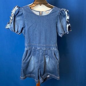 HABITUAL denim girls romper